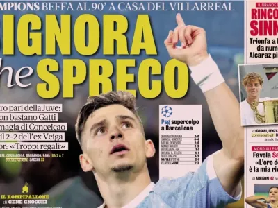 Today&#x002019;s Papers &#x002013; Hojlundland and wasteful Juventus