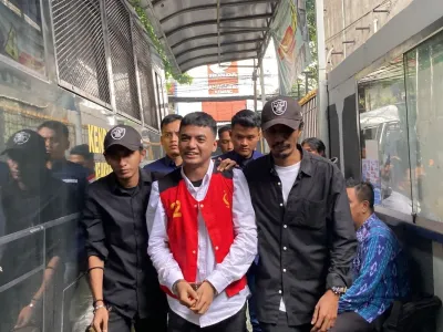 Vadel Badjideh di PN Jakarta Selatan, Rabu (1/10/2025). 