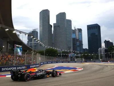 Verstappen has never won in Singapore (Getty Images)