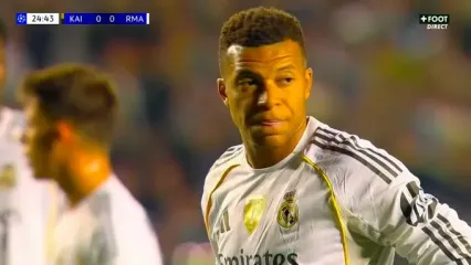 WATCH: Kylian Mbappe breaks the deadlock for Real Madrid against Kairat Almaty