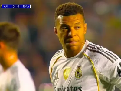 WATCH: Kylian Mbappe breaks the deadlock for Real Madrid against Kairat Almaty