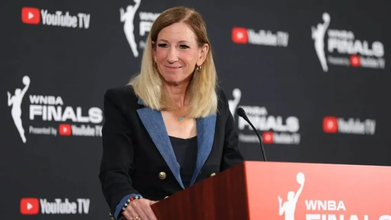 WNBA commissioner Cathy Engelbert addresses player criticism, CBA, officiating, job security