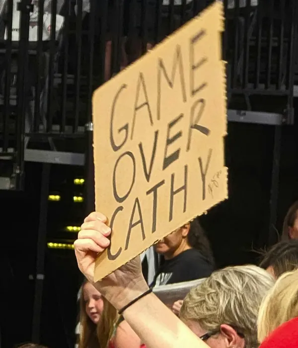 WNBA fans are not pleased with Cathy Engelbert. Brian Prahl / SplashNews.com